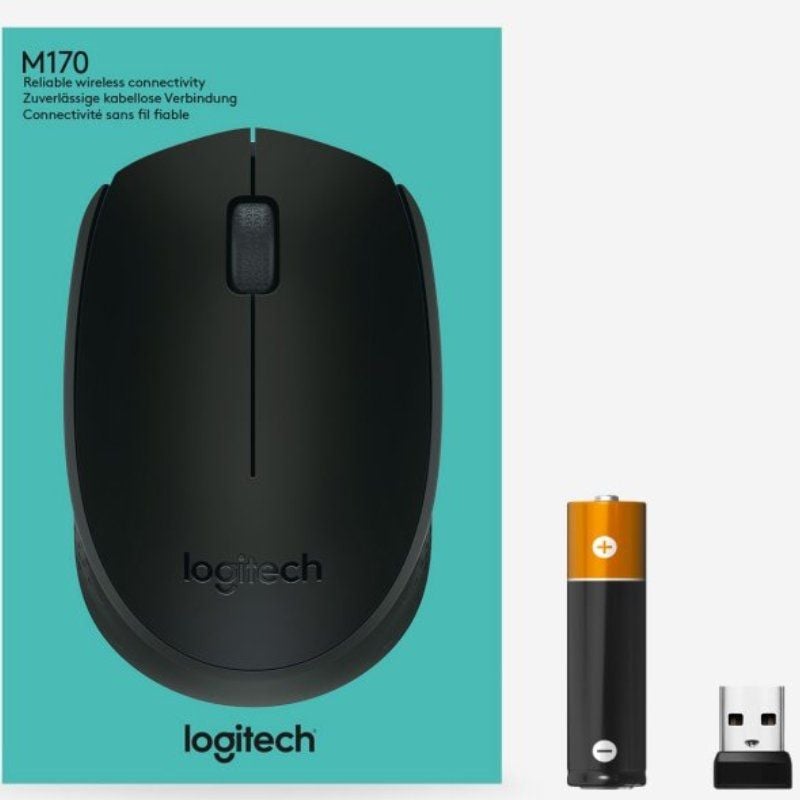 Rato sem Fios Logitech B170 / Até 1000 DPI