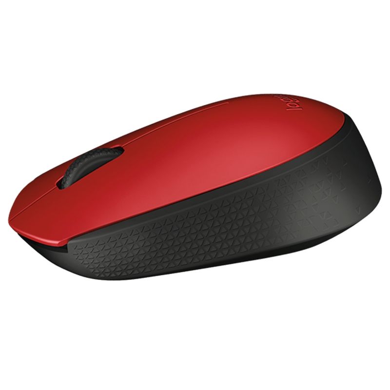 Rato sem Fios Logitech M171 / Até 1000 DPI / Vermelho