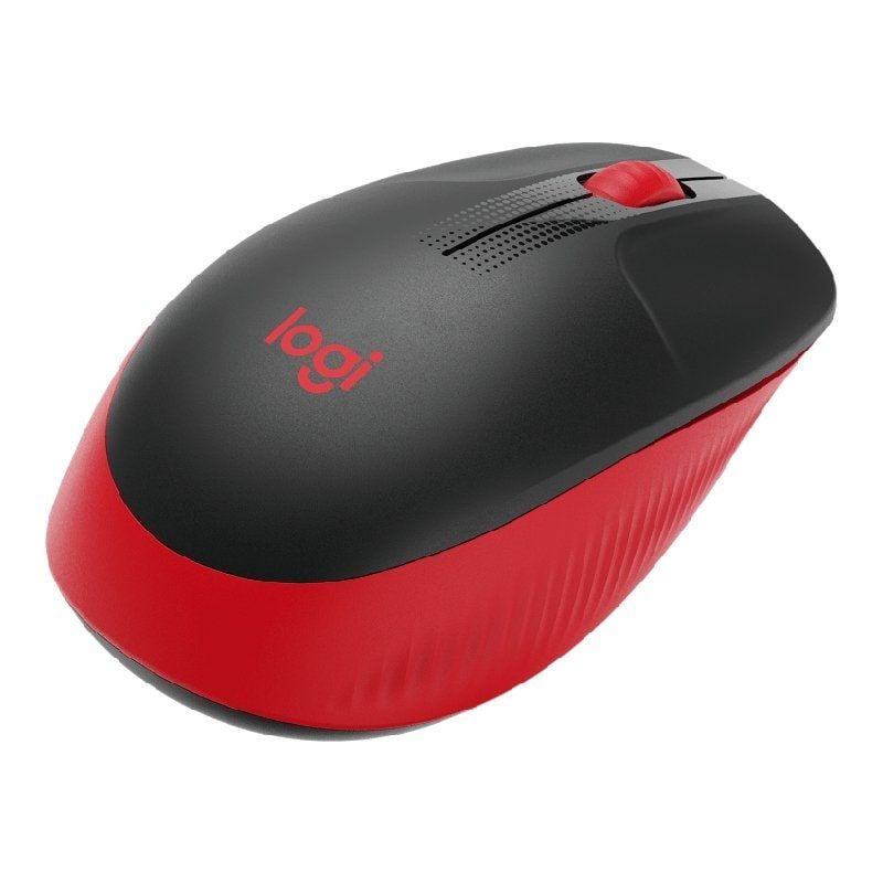 Rato sem Fios Logitech M190 / Até 1000 DPI / Vermelho