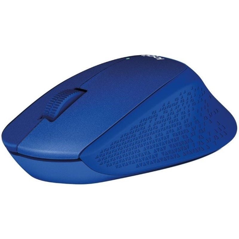 Rato sem Fios Logitech M330 Silent Plus / Até 1000 DPI / Azul