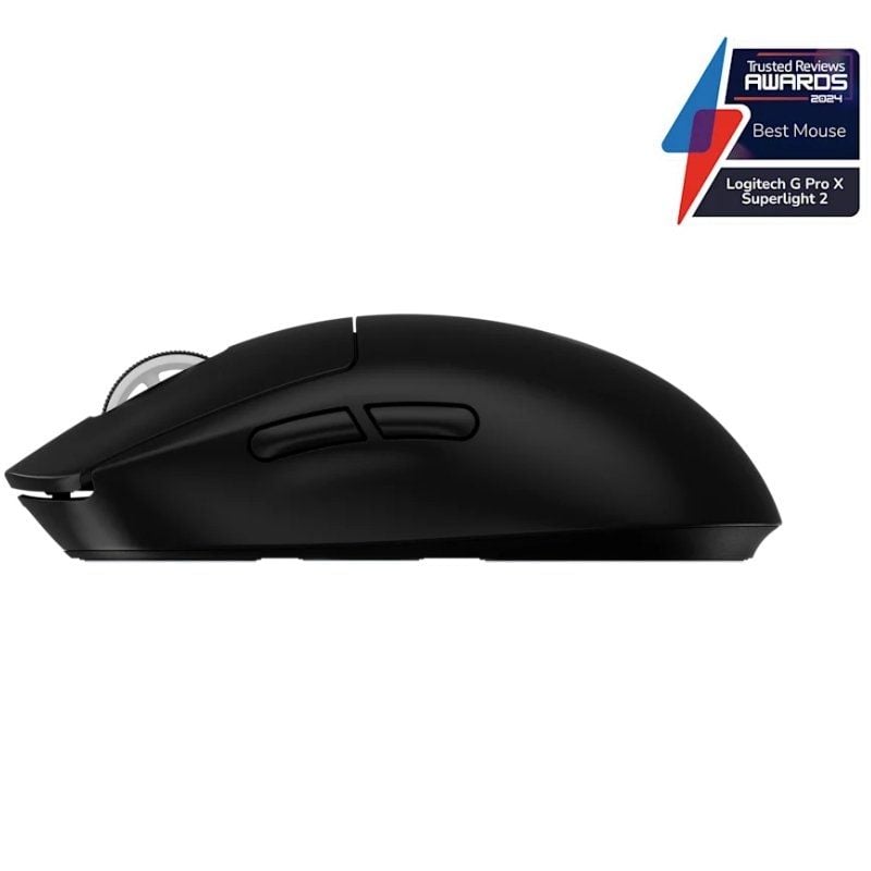 Logitech PRO X Superlight 2 Wireless Gaming Mouse / Bateria Recarregável / Até 44000 DPI / Preto