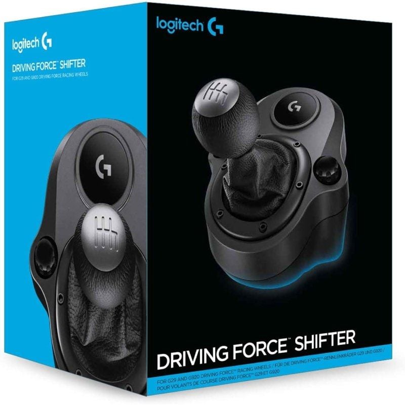 Logitech Driving Force Shifter para Volantes G293 - G920 e G29 / 6 Velocidades
