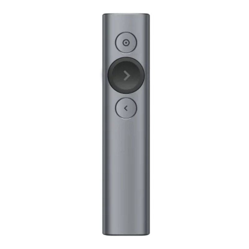 Telecomando de Apresentação sem Fios Bluetooth Logitech Spotlight / 2,4 Ghz / Quadro Branco Cinzento