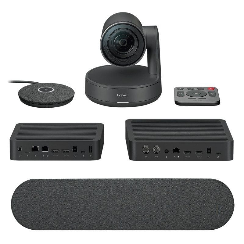 Sistema de Videoconferência Logitech Rally / Campo de Visão de 82º / 4K