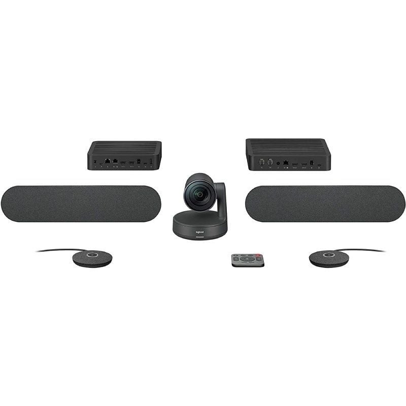 Sistema de Videoconferência Logitech Rally Plus / Campo de Visão de 82º / 4K