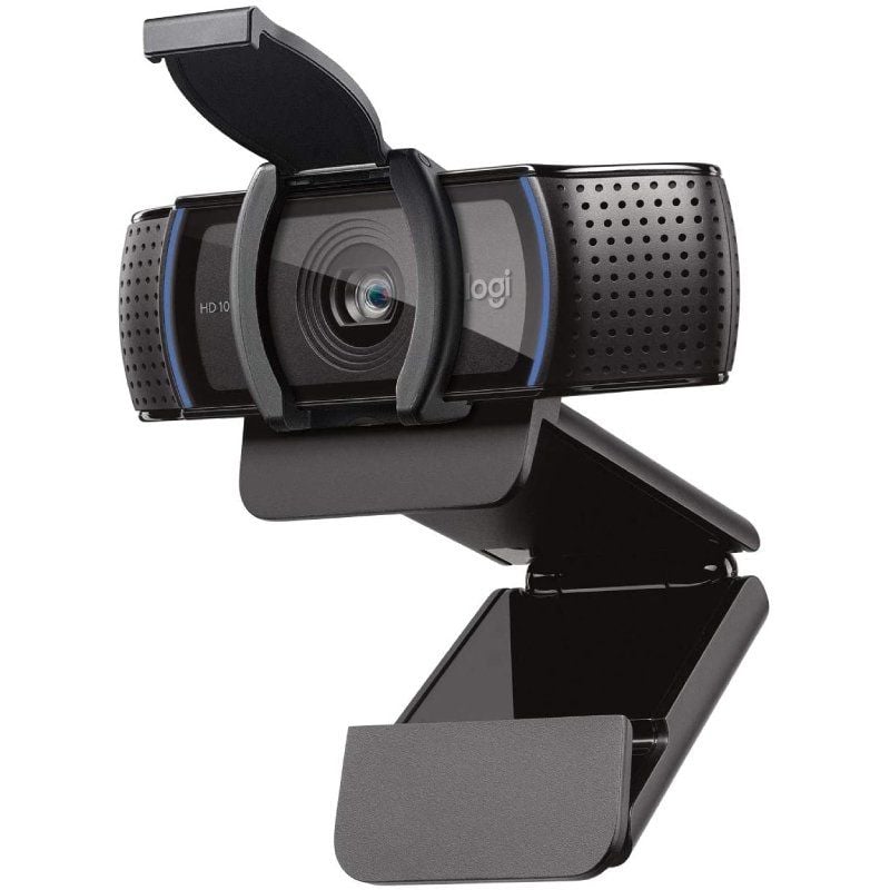 Logitech C920s HD Pro Webcam / Focagem Automática / 1080p Full HD
