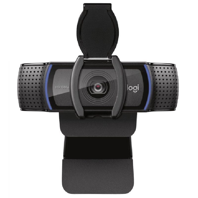 Logitech C920s HD Pro Webcam / Focagem Automática / 1080p Full HD