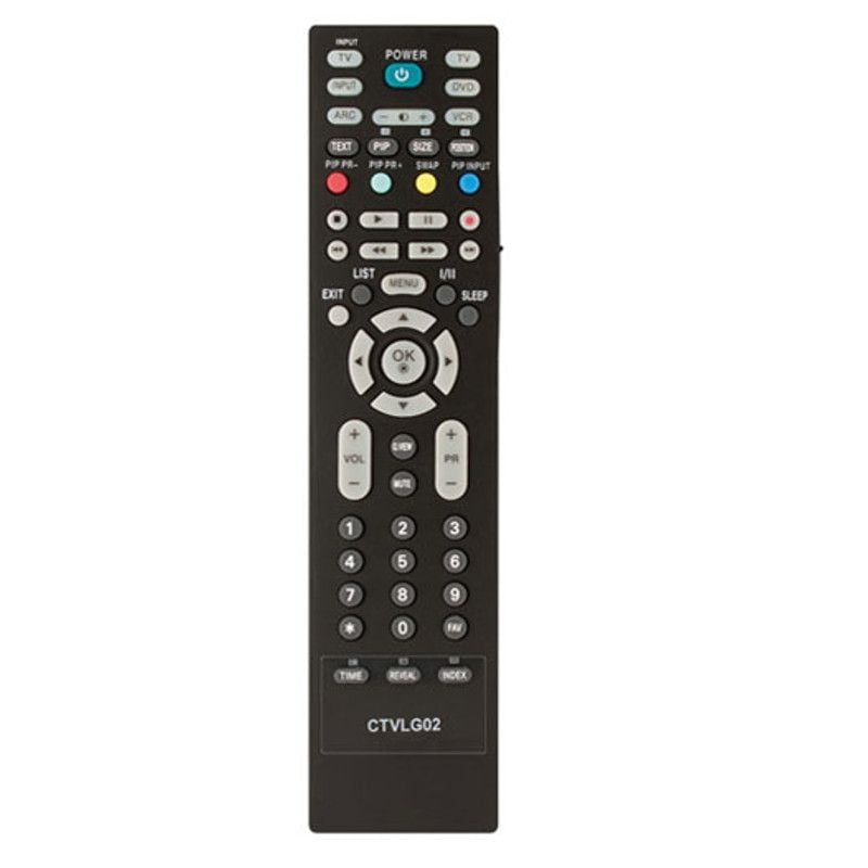 Controlo Remoto de TV LG CTVLG02 Compatível com Tvs LG