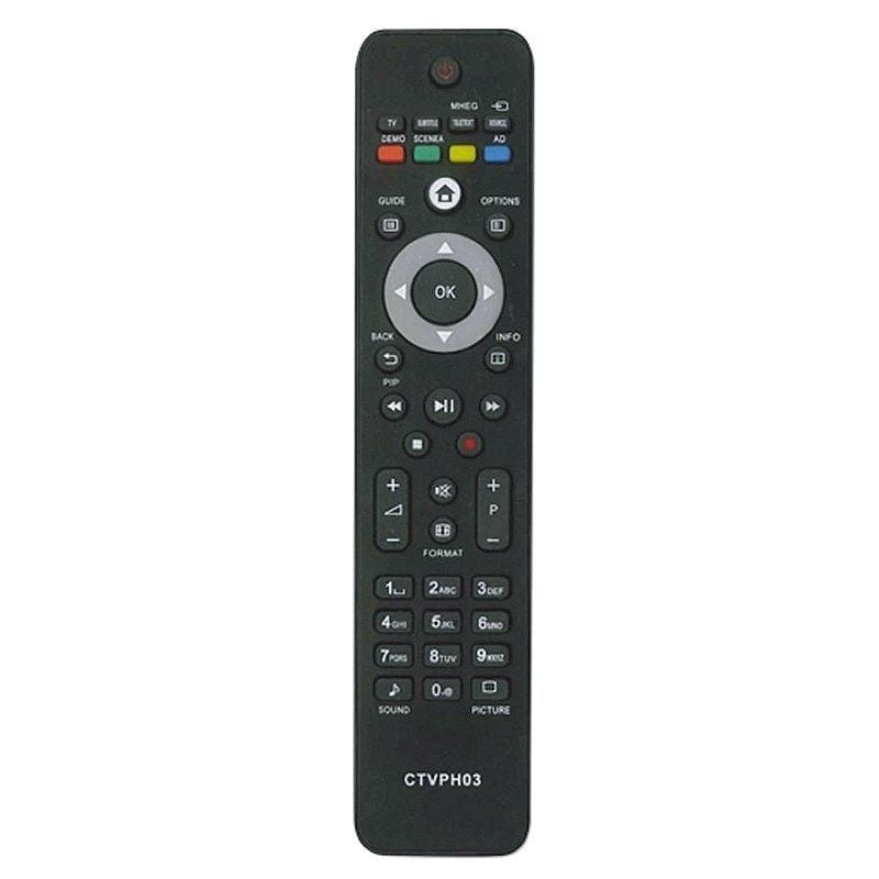Controlo Remoto de Televisor Compatível com Philips CTVPH03
