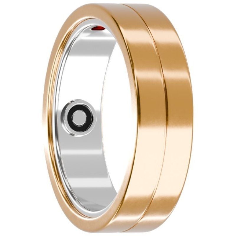 Anel Inteligente Maxcom MR100 Tamanho 10 / 63 / Ø20.1mm / Notificações / Ritmo Cardíaco / Ouro