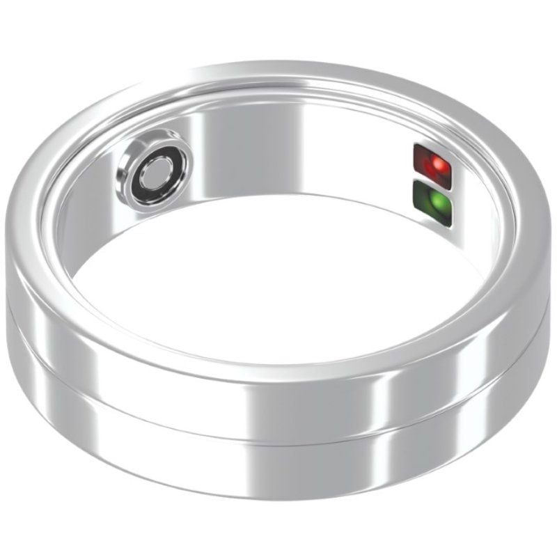 Maxcom MR100 Smart Ring Tamanho 9 / 60 / Ø19.1mm / Notificações / Ritmo Cardíaco / Prata