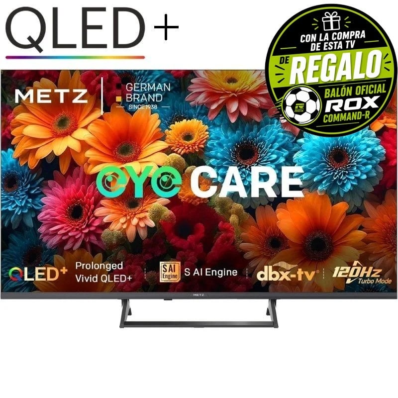 Metz Qled+ TV 55MQF7500Z 55" / Ultra HD 4K / Smart TV / Wifi