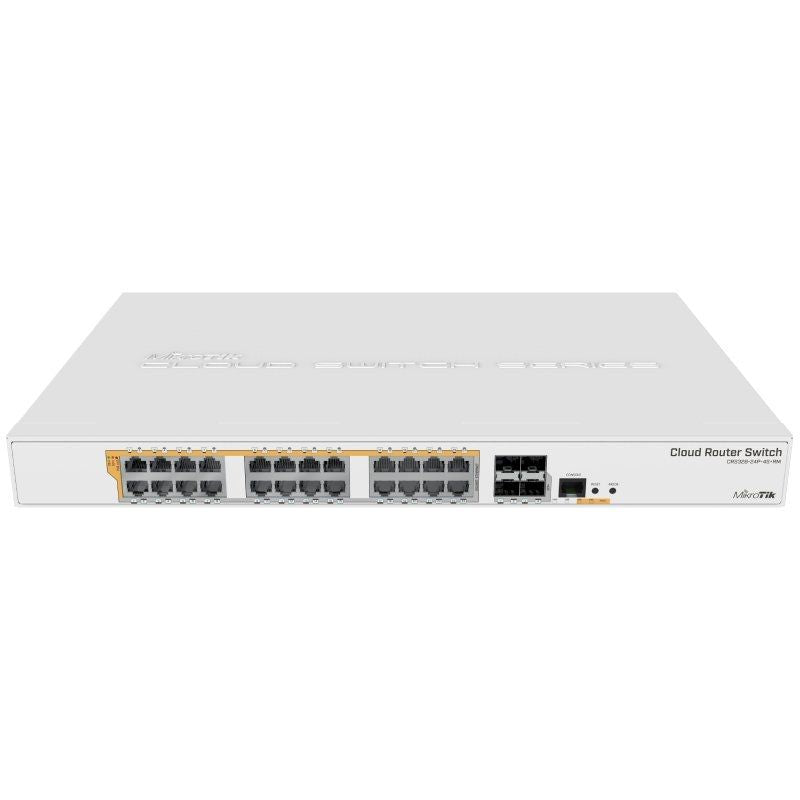 Switch Mikrotik Crs328-24p-4s+rm / 28 Portas / RJ45 10 / 100 / 1000 / SFP / Poe