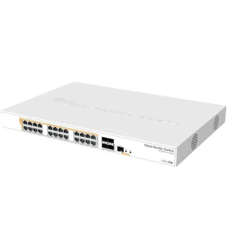 Switch Mikrotik Crs328-24p-4s+rm / 28 Portas / RJ45 10 / 100 / 1000 / SFP / Poe