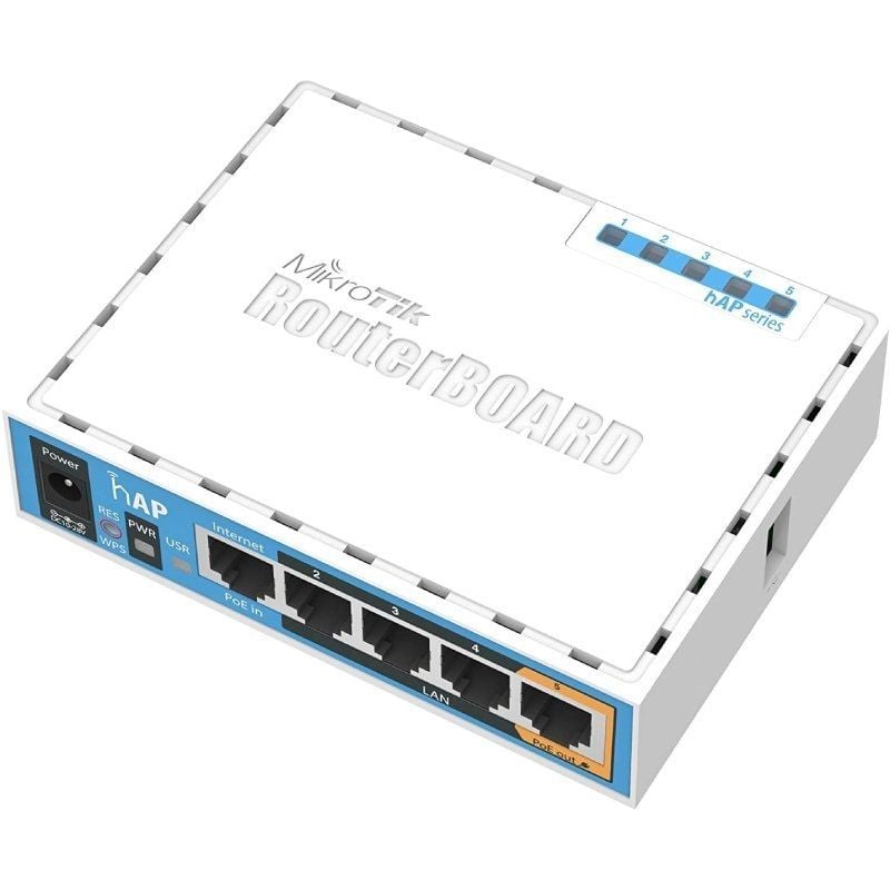 Mikrotik Rb951ui-2nd 5 Portas / RJ45 10 / 100 / Switch Poe