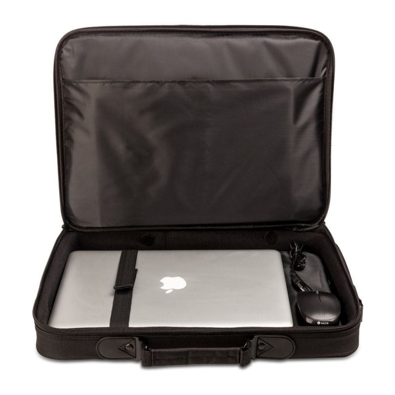 Estojo + Rato Monray Bureau Kit para Portáteis Até 16" / Preto