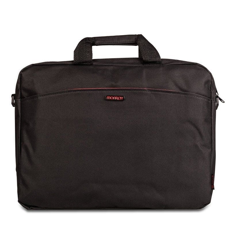 Mala para Portátil Monray Enterprise para Computadores Portáteis Até 15,6" / Preto / Vermelho