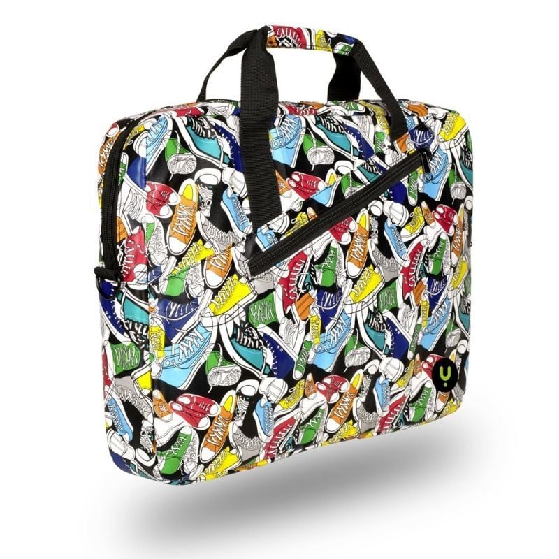 Mala para Portátil Monray Ginger Até 15,6" / Correia para Trolley / Formadores