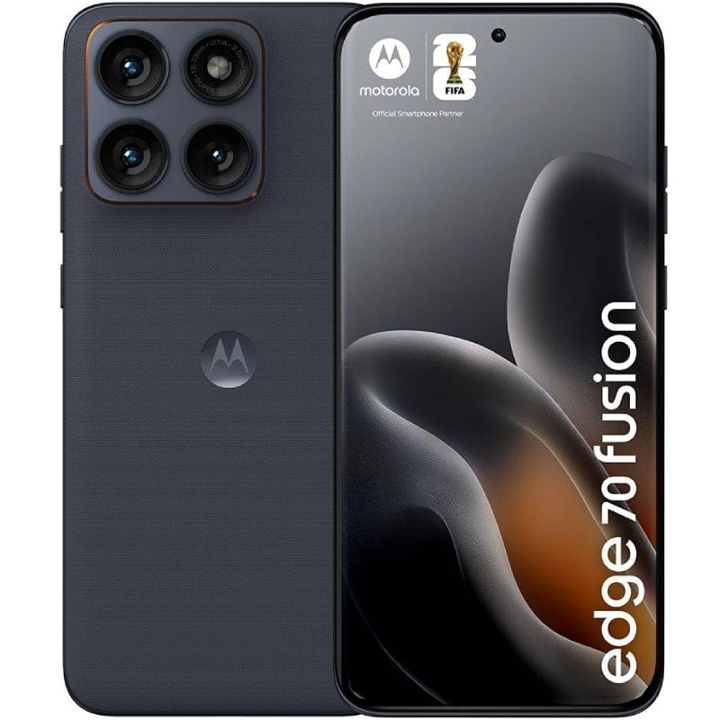 Smartphone Motorola Edge 70 Fusion 8GB / 256GB / 6.78" / 5G / Preto