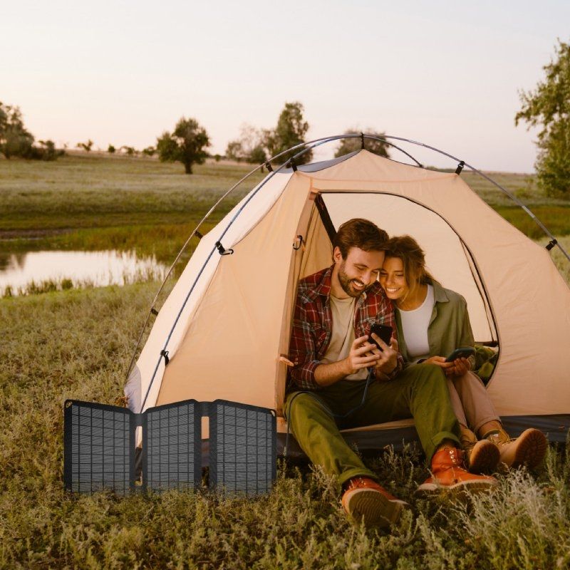 Painel Solar Portátil Muvit MCSCH0002 / 1xusb / 15W