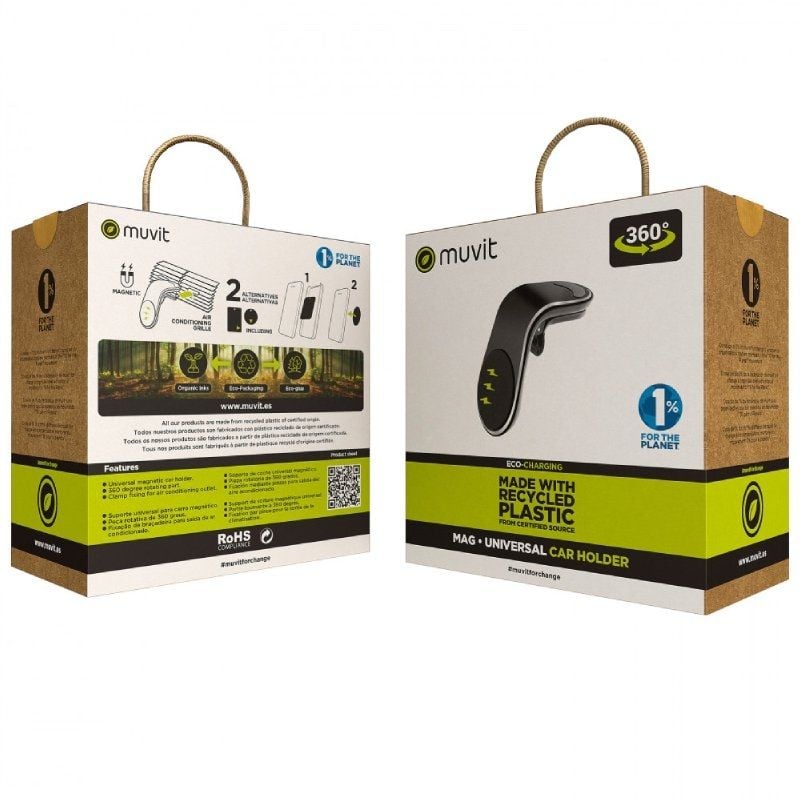 Suporte para Smartphone para Automóvel Muvit MCCHL0007