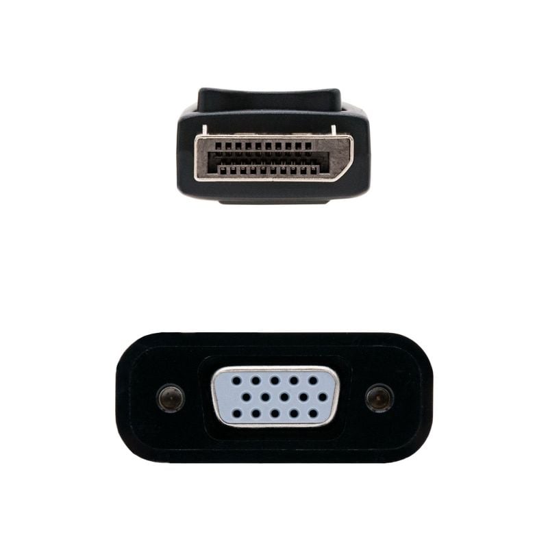 Nanocable 10.16.0602 / Conversor Displayport Macho - VGA Fêmea