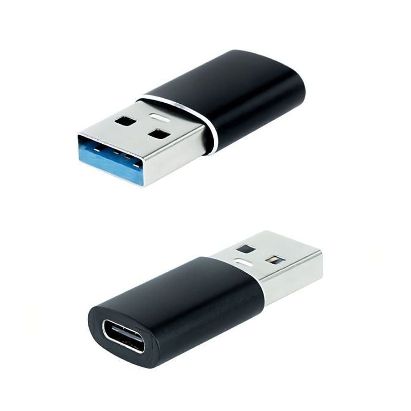 Adaptador USB 3.1 Nanocable 10.02.0012 / USB Macho - USB Tipo C Fêmea