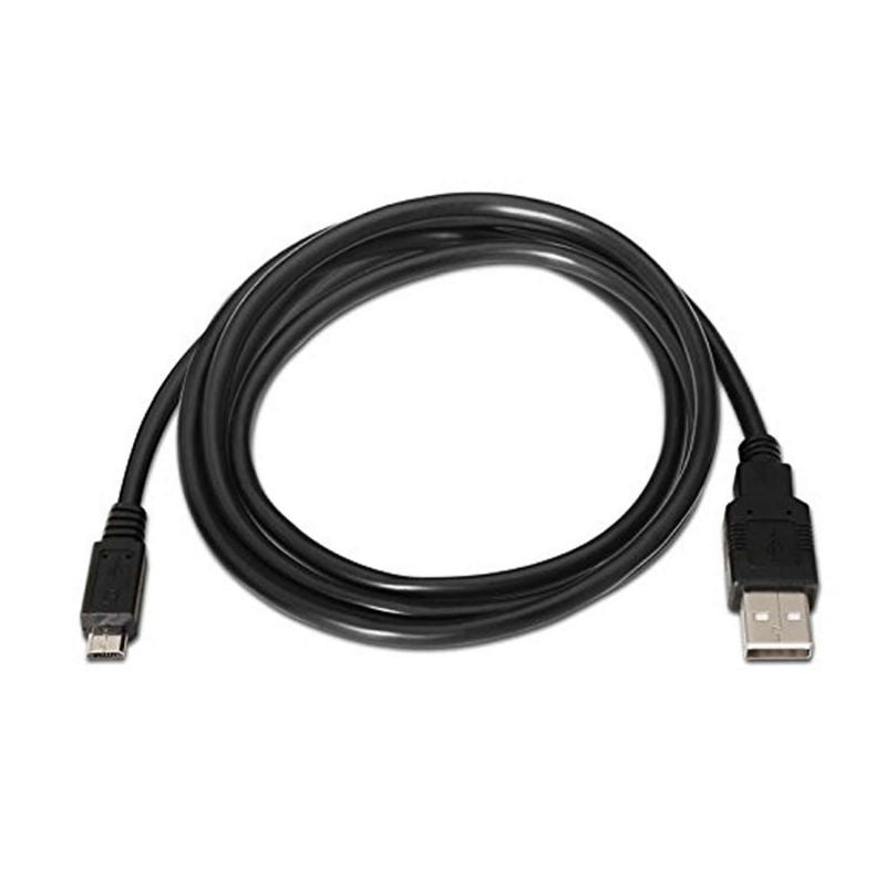 Cabo USB 2.0 Nanocable 10.01.0503 / USB Macho - Microusb Macho / 3m / Preto