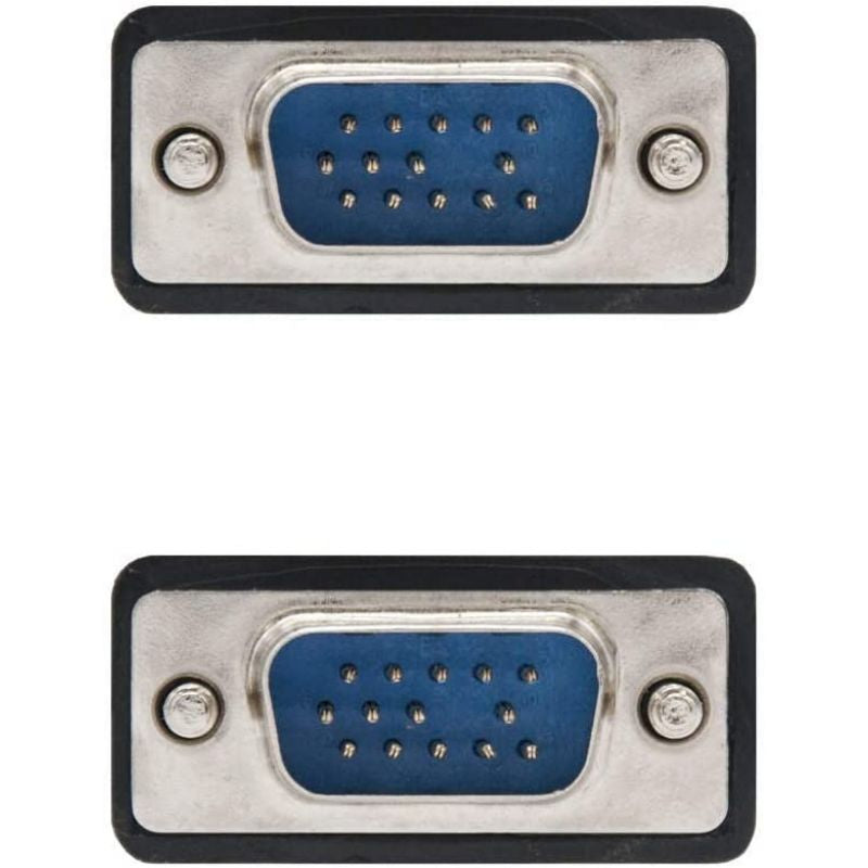 Cabo SVGA Nanocable 10.15.0101 / VGA Macho - VGA Macho / 1m / Preto