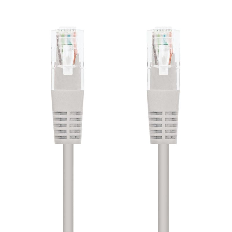 Cabo de Rede RJ45 UTP Nanocable 10.20.0115 Cat.5 / 15m / Cinzento