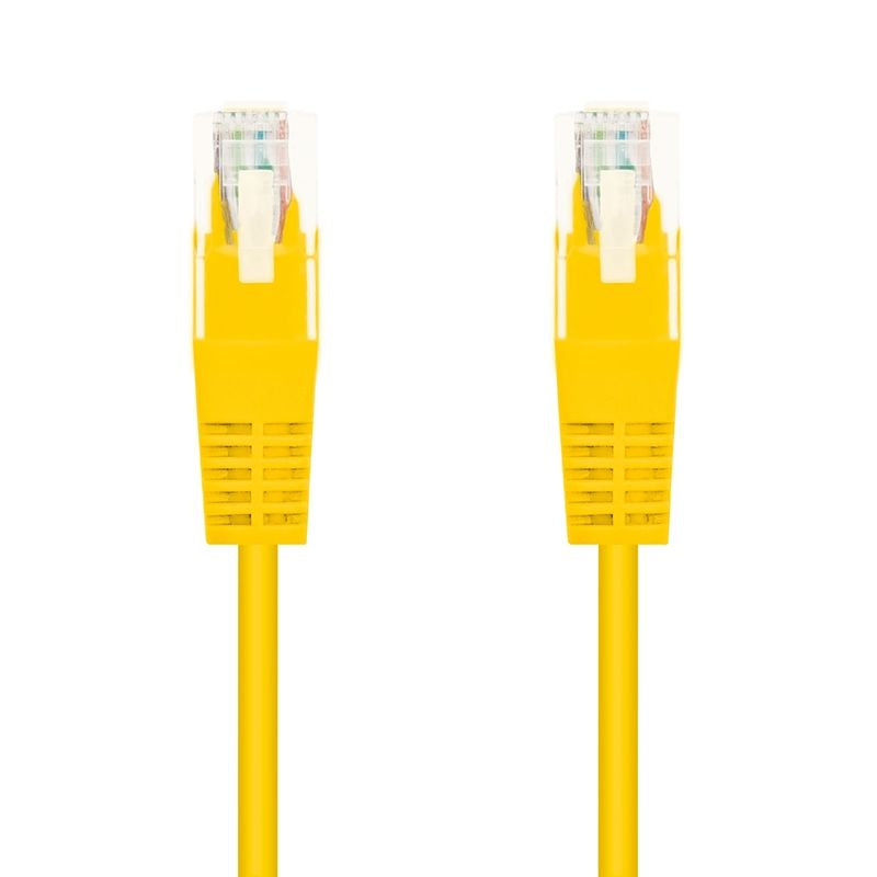 Cabo de Rede RJ45 UTP Nanocable 10.20.0402-y Cat.6 / 2m / Amarelo