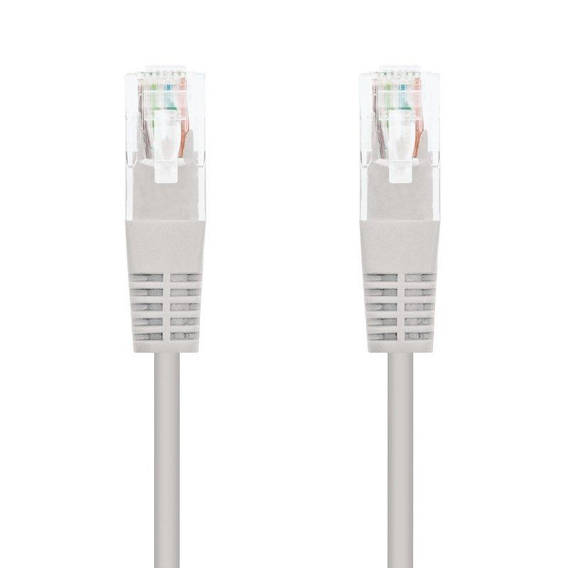 Cabo de Rede RJ45 UTP Nanocable 10.20.0403 Cat.6 / 3m / Cinzento