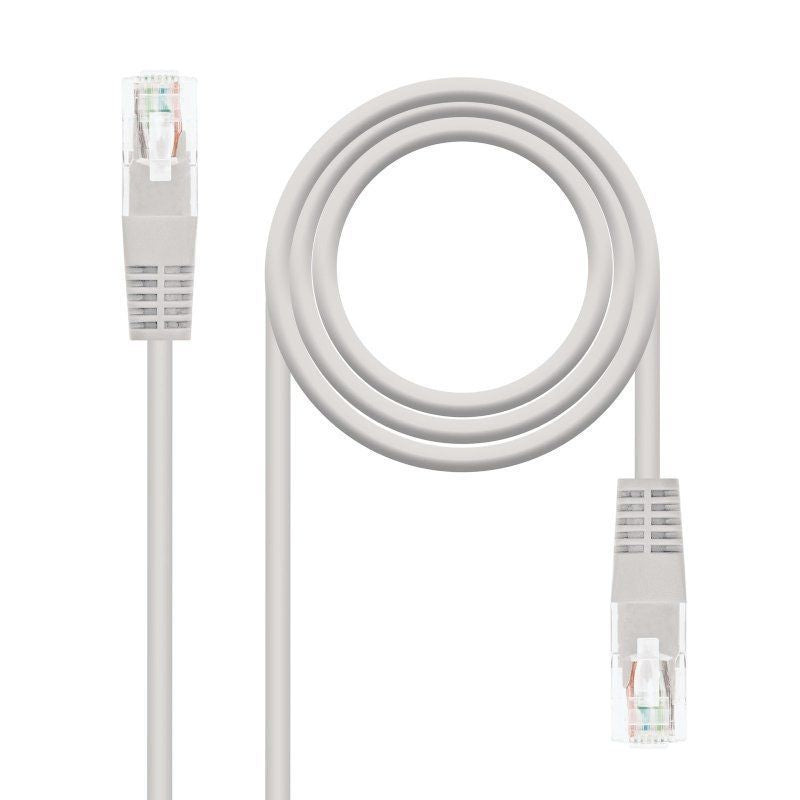 Cabo de Rede RJ45 UTP Nanocable 10.20.0403 Cat.6 / 3m / Cinzento