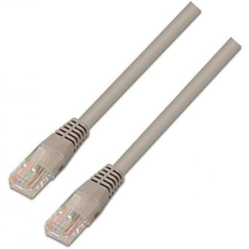 Cabo de Rede RJ45 UTP Nanocable 10.20.0410 Cat.6 / 10m / Cinzento
