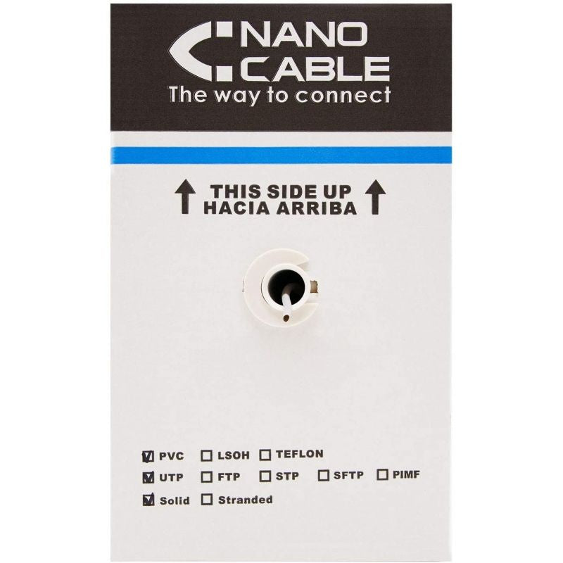 Nanocable 10.20.0504 Cat.6 / 305m / Cinzento RJ45 UTP Cable Reel