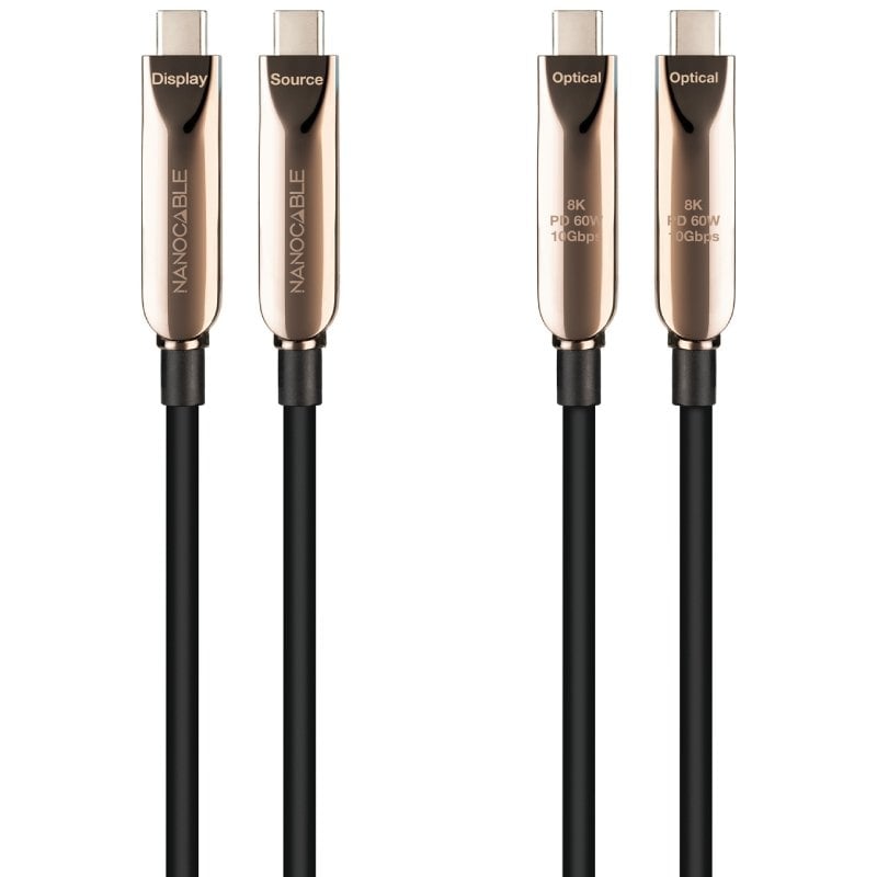 Cabo USB 3.2 Tipo C AOC Nanocable 10.01.4610 / USB Tipo C Macho - USB Tipo C Macho / Até 60 W / 10…