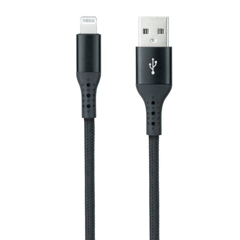Cabo USB 2.0 Lightning Nanocable 10.10.0401-cobk / USB Macho - Lightning Macho / 1m / Preto