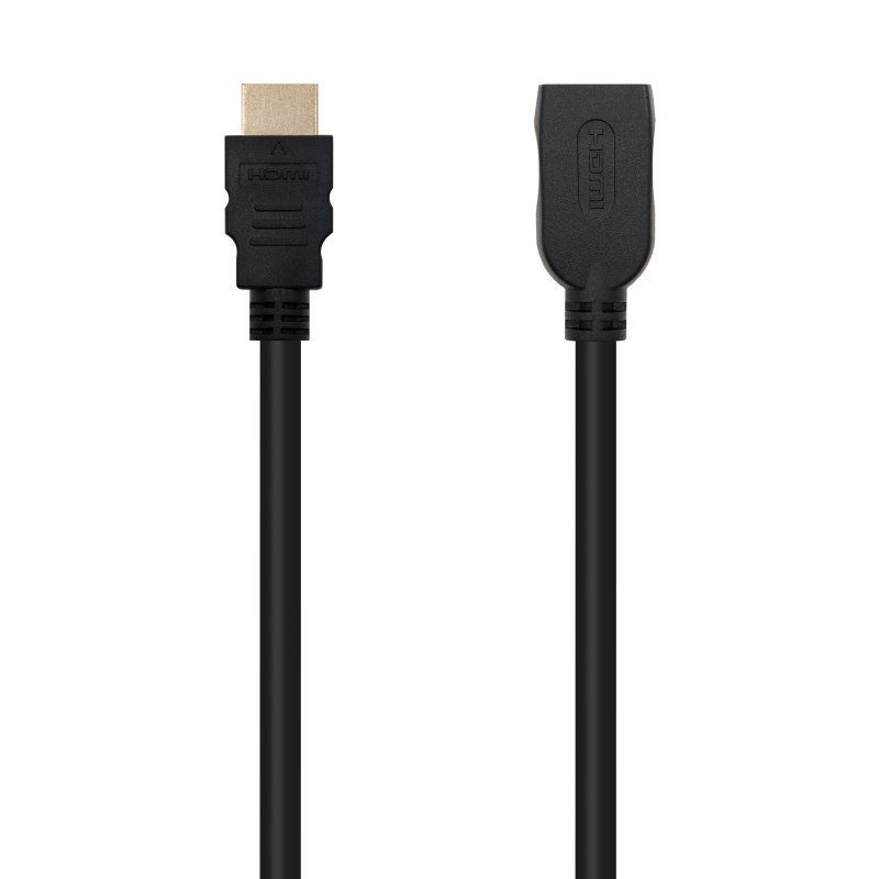 Cabo de Extensão HDMI Nanocable 10.15.1013 / HDMI Macho - HDMI Fêmea / 3m / Preto