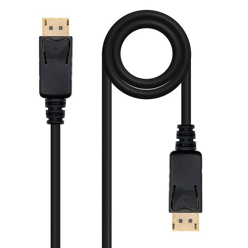 Displayport 1.2 4K Nanocable 10.15.2302 / Displayport Macho - Displayport Macho / 2m / Preto