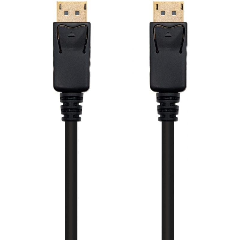 Displayport 1.2 4K Nanocable 10.15.2302 / Displayport Macho - Displayport Macho / 2m / Preto
