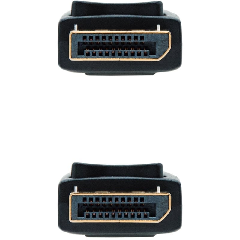 Cabo Displayport 1.2 4K Nanocable 10.15.2310 / Displayport Macho - Displayport Macho / 10 M / Preto