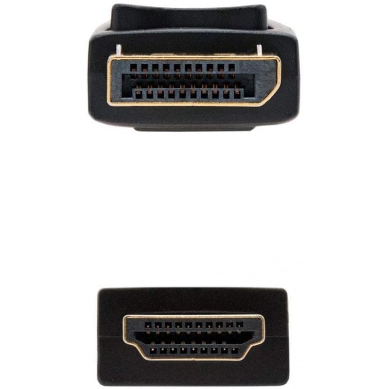Cabo Displayport Nanocable 10.15.4305 / Displayport Macho - HDMI Macho / 5m / Preto