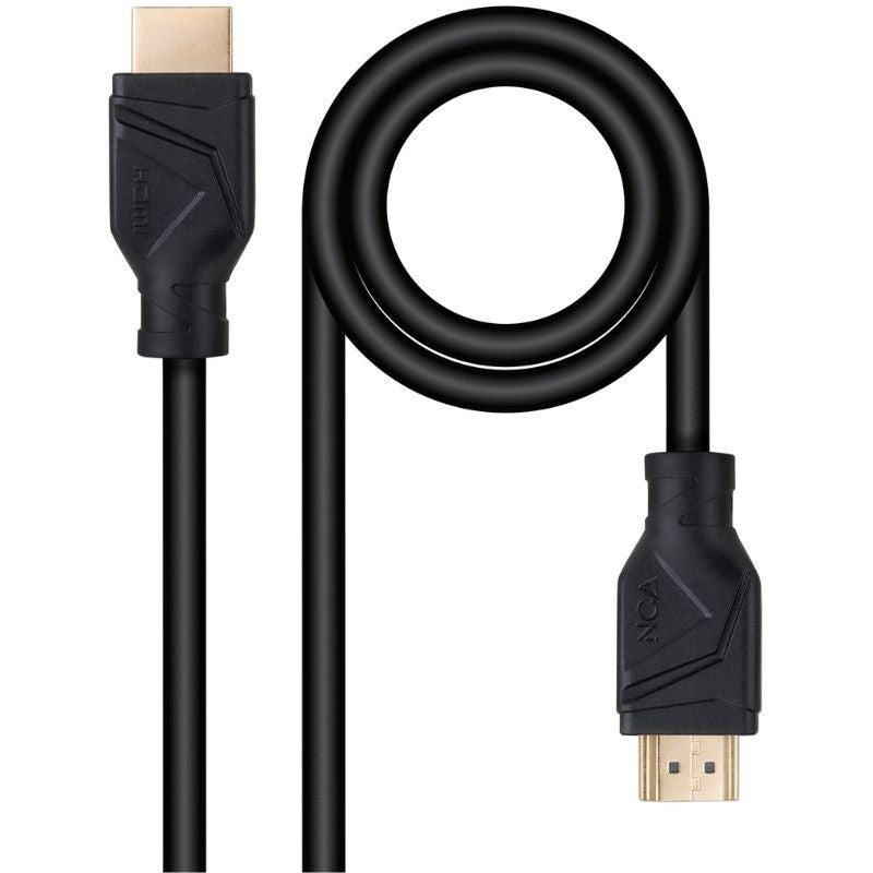 Nanocabo HDMI 2.1 8K 10.15.8300 / Macho HDMI - Macho HDMI / 50cm / Preto