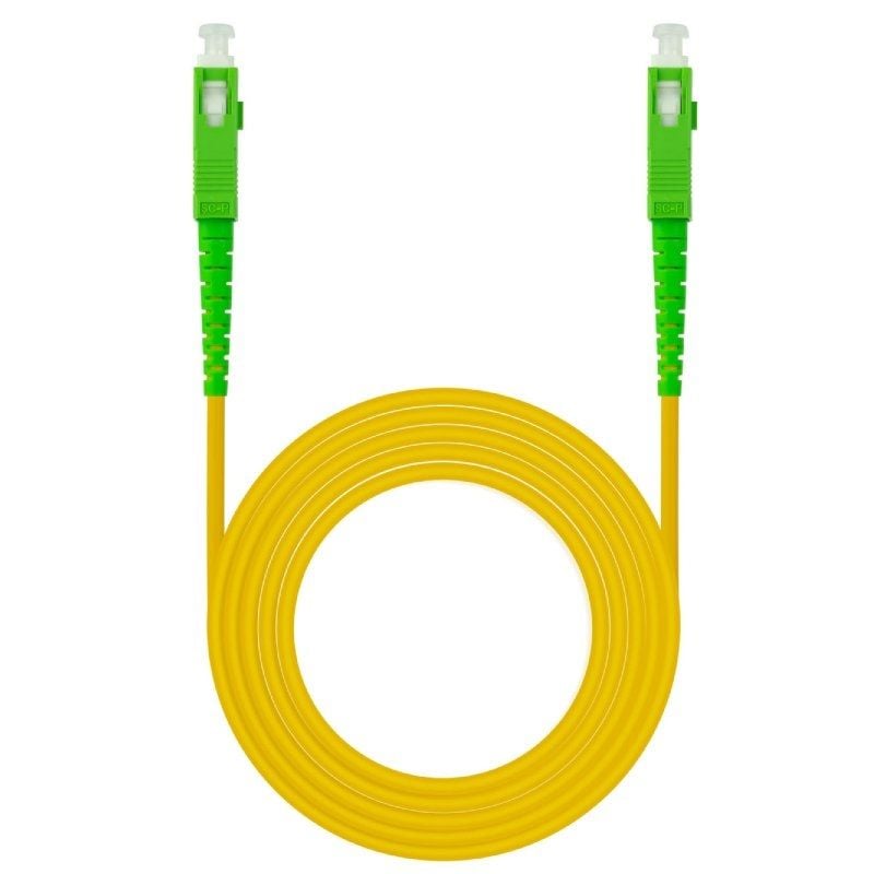 Cabo de Fibra Ótica G657A2 Nanocable 10.20.0001 / LSZH / 1m / Amarelo