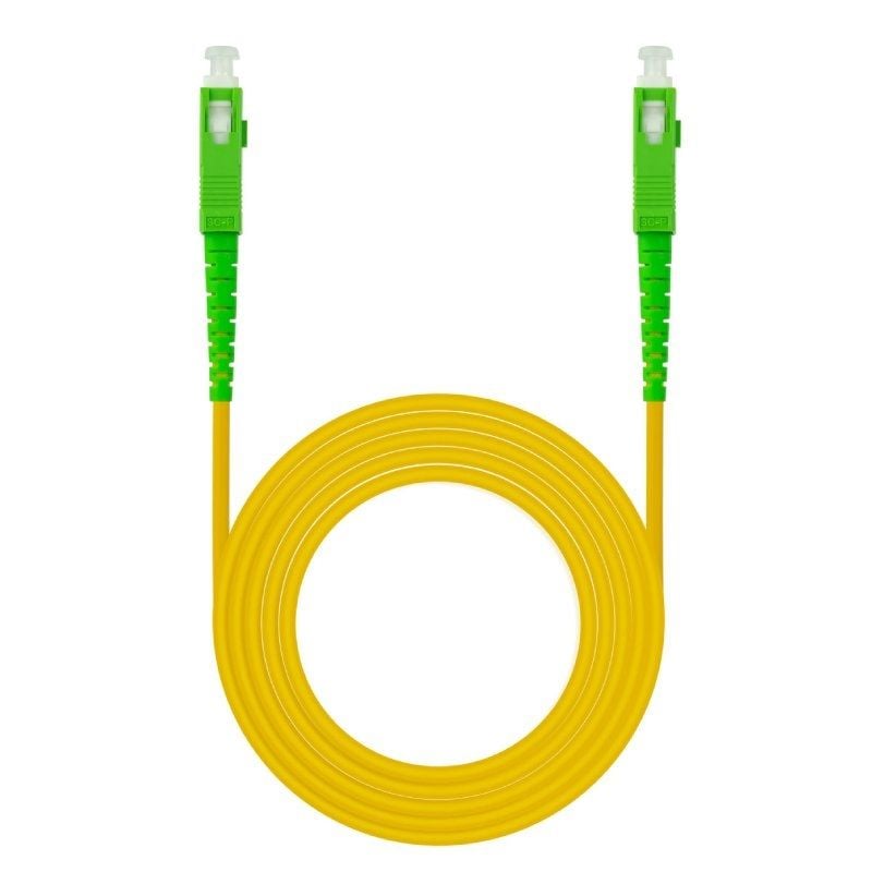 Cabo de Fibra Ótica G657A2 Nanocable 10.20.0050 / LSZH / 50m / Amarelo