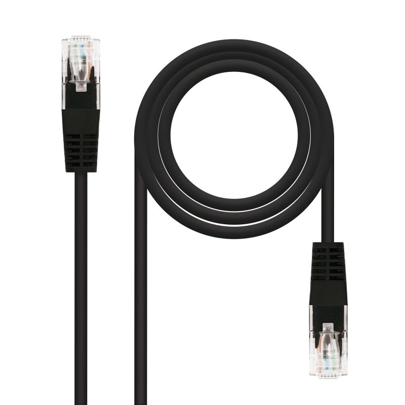 Nanocable 10.20.0102-bk Cabo de Rede Cat.5e UTP RJ45 10.20.0102-bk Cat.5e / 2m / Preto