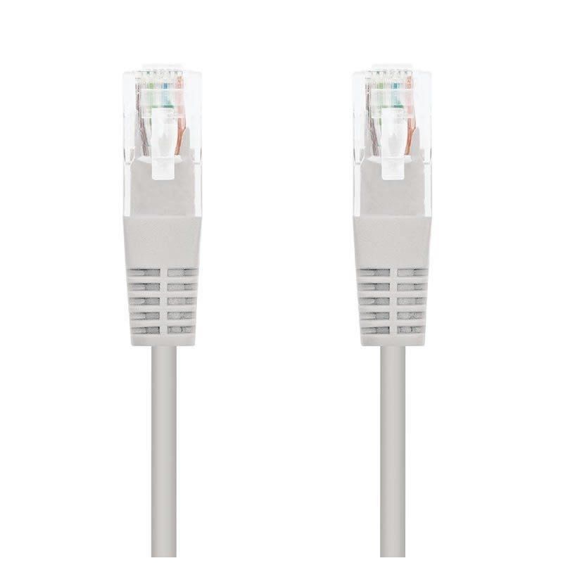 Cabo de Rede RJ45 UTP Nanocable 10.20.0130 Cat.5e / 30m / Cinzento