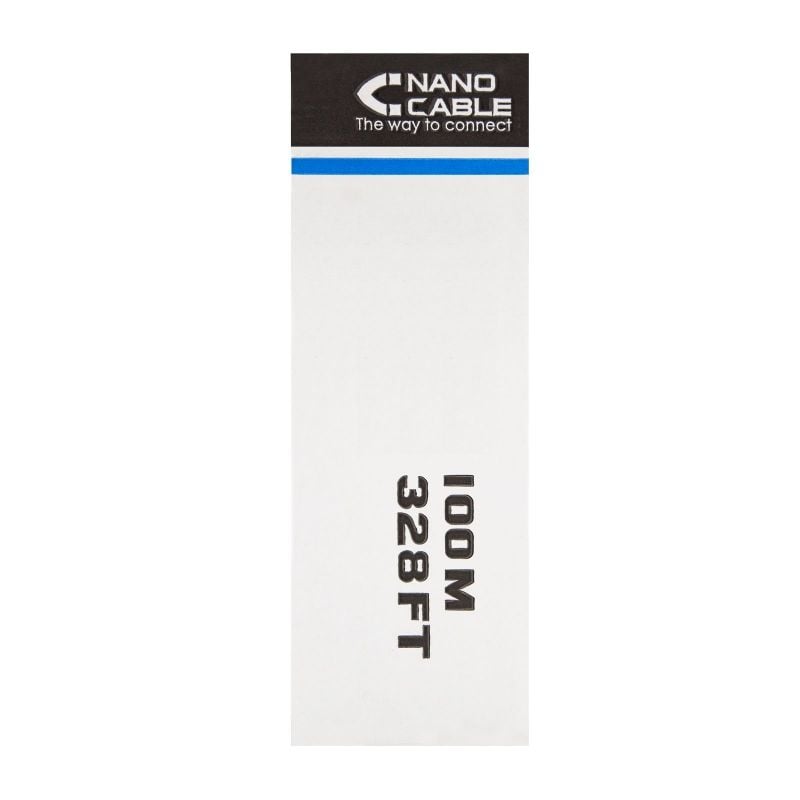Nanocable 10.20.0302-flex Bobina de Cabo UTP RJ45 Cat.5e / 100m / Cinzento