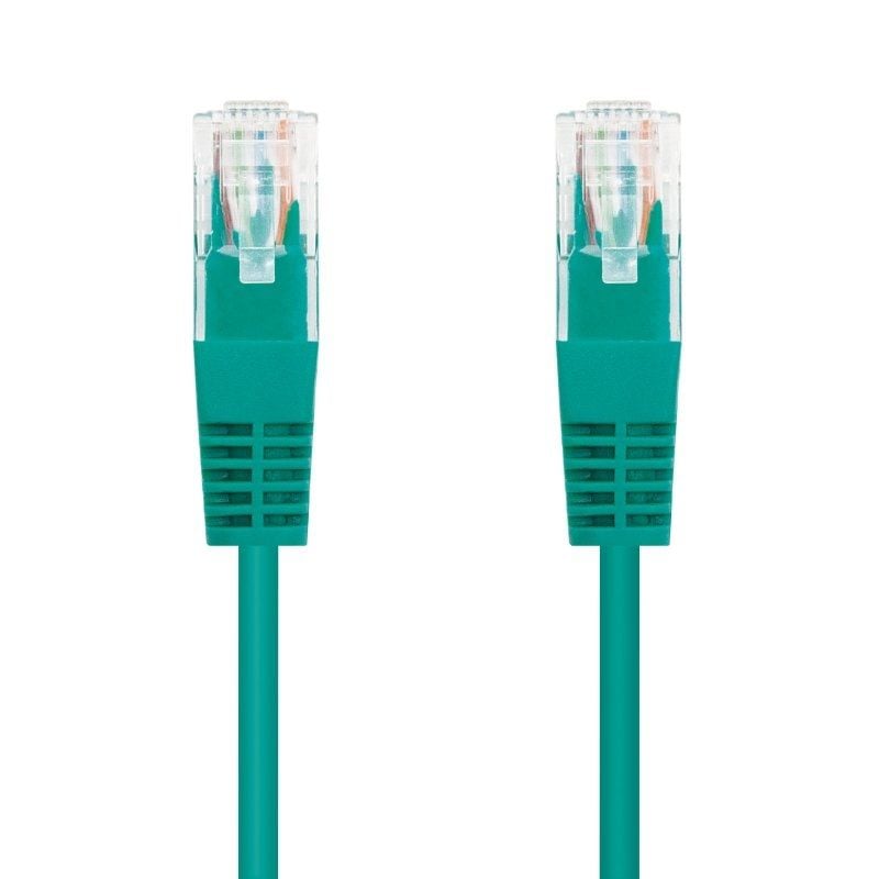 Cabo de Rede RJ45 UTP Nanocable 10.20.0400-gr / Cat.6 / 50cm / Verde