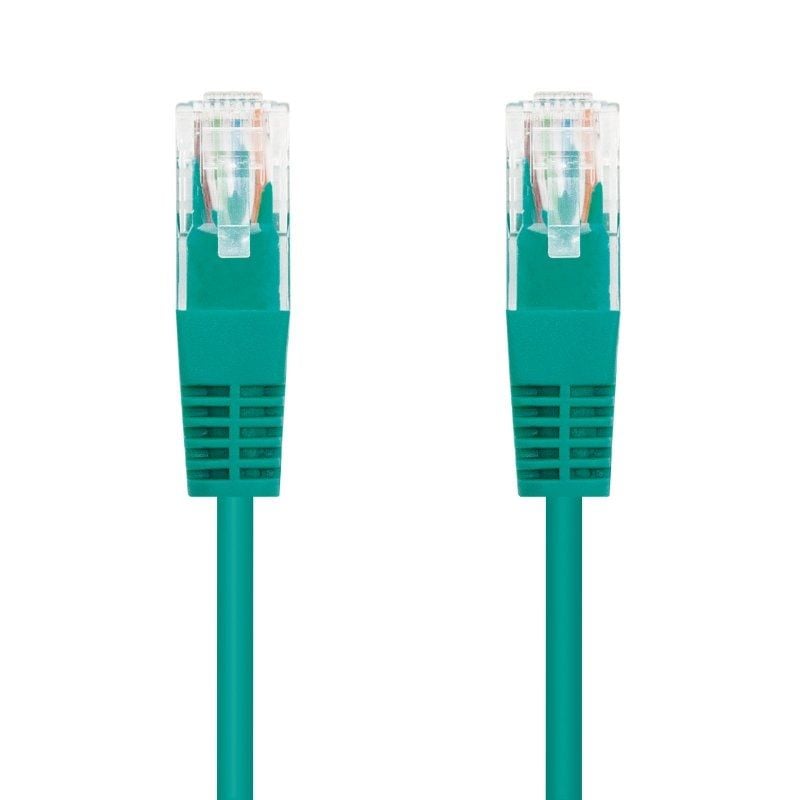 Cabo de Rede RJ45 UTP Nanocable 10.20.0400-l25-gr Cat.6 / 25cm / Verde